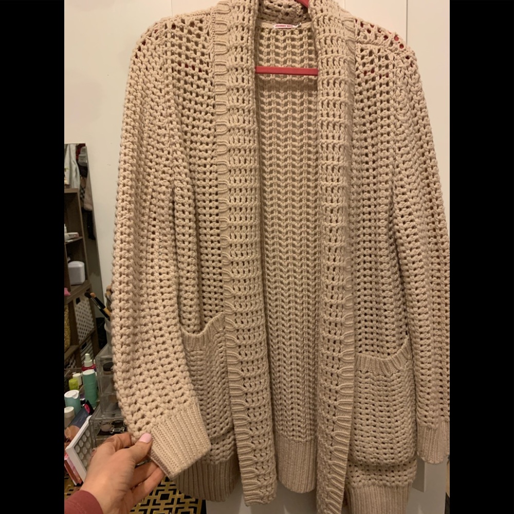 Johnny Was knit sweater cardigan